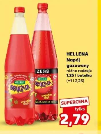 Napój gazowany Hellena Oranżada oryginalny smak