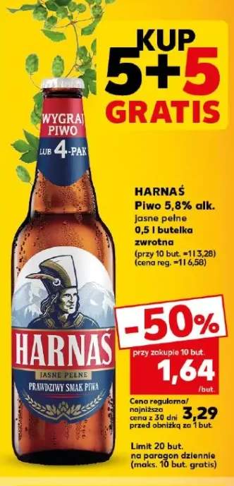 Piwo Harnaś jasne pełne