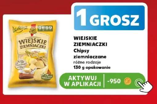 Chipsy ziemniaczane WIEJSKIE ZIEMNIACZKI