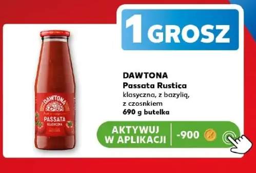 Passata Rustica z czosnkiem DAWTONA