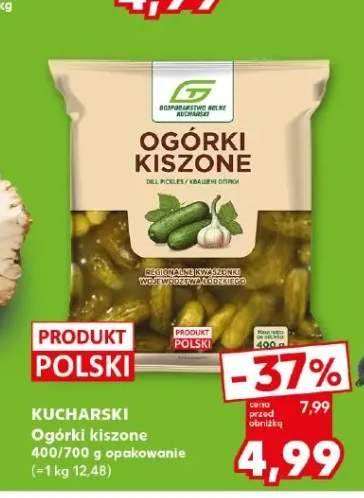Ogórki kiszone Kucharski
