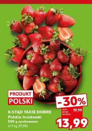 Truskawki K-Stąd Takie Dobre polskie
