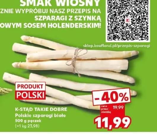 Szparagi białe K-Stąd Takie Dobre polskie