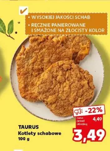 Kotlety schabowe TAURUS