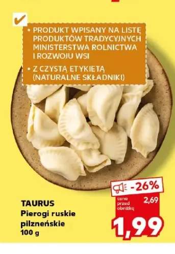 Pierogi ruskie pilzneńskie TAURUS