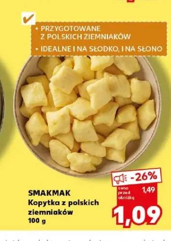 Kopytka z polskich ziemniaków SMAKMAK