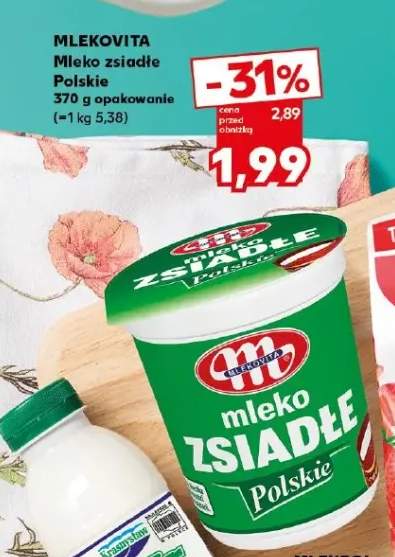 Mleko zsiadłe Polskie Mlekovita