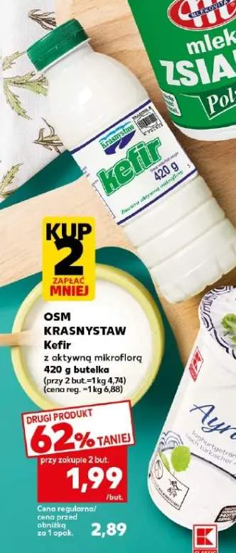 Kefir z aktywną mikroflorą OSM Krasnystaw