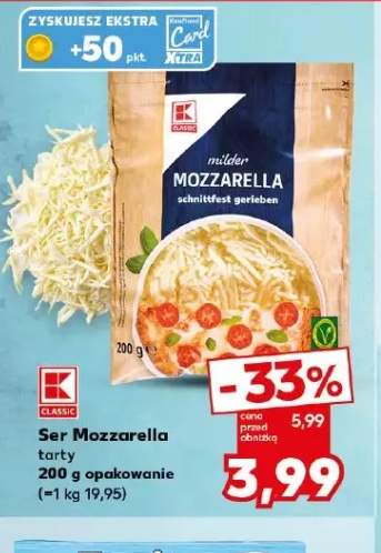 Ser Mozzarella tarty K-Classic