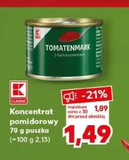 Koncentrat pomidorowy K-Classic