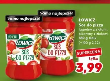 Sos do pizzy pikantny z ziołami Łowicz