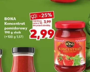 Koncentrat pomidorowy Bona