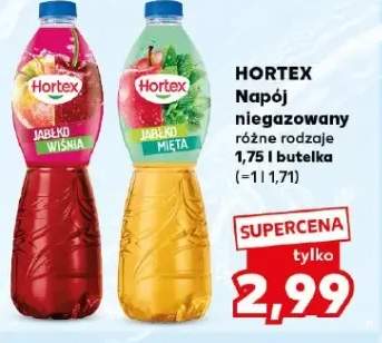 Napój niegazowany Hortex Jabłko Wiśnia 1,75l