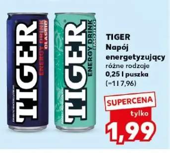 Napój energetyzujący Tiger Classic 0,25l