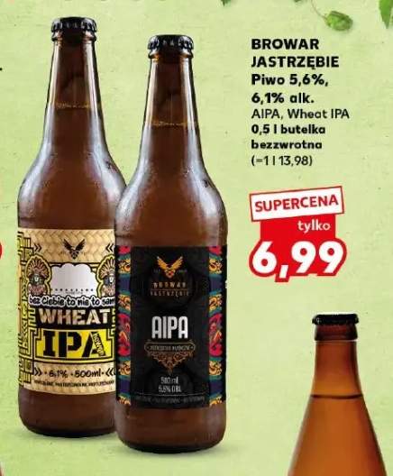 Piwo Jastrzębie AIPA 5,6% alk.