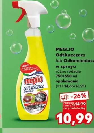 Odtłuszczacz w sprayu MEGLIO