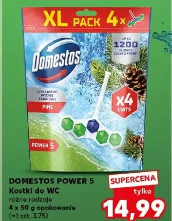 Kostki do WC DOMESTOS POWER 5