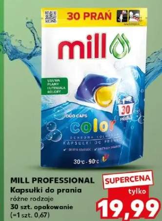 Kapsułki do prania MILL PROFESSIONAL