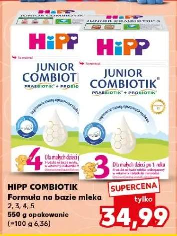 Formuła na bazie mleka HiPP Combiotik 3