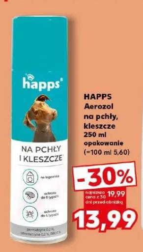 Aerozol na pchły, kleszcze HAPPS