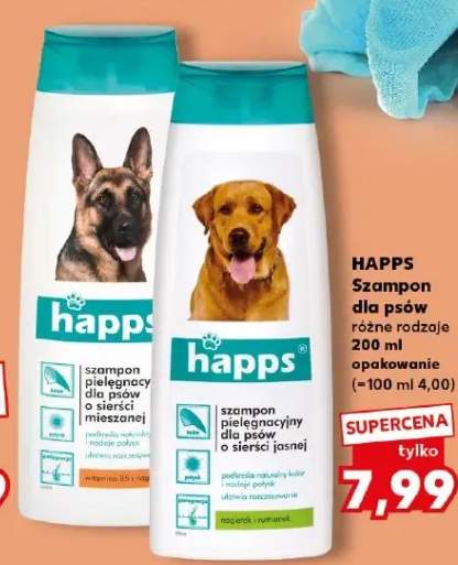 Szampon pielęgnacyjny dla psów o sierści mieszanej HAPPS