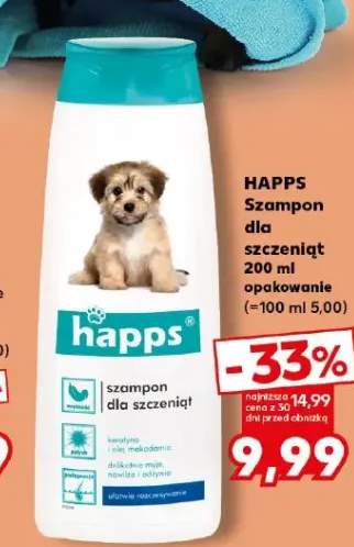 Szampon dla szczeniąt HAPPS