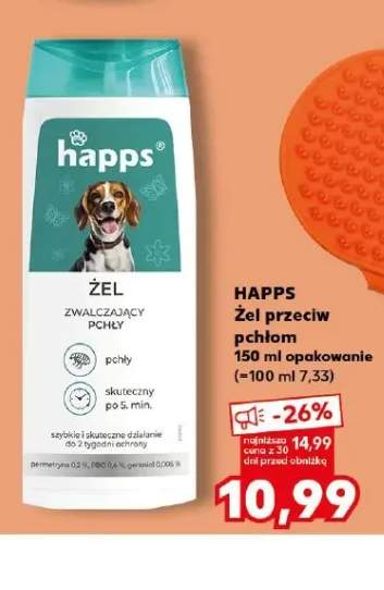 Żel przeciw pchłom HAPPS