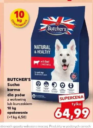 Sucha karma dla psów Butcher's z kurczakiem