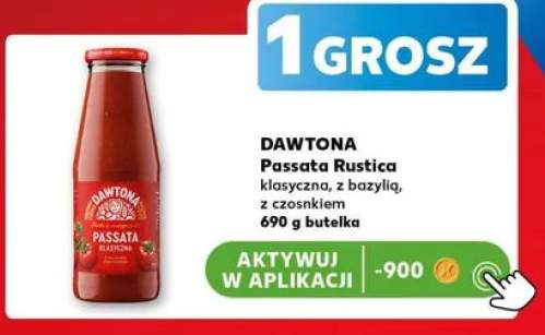 Passata Rustica Dawtona z czosnkiem