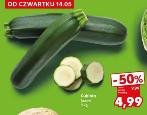 Cukinia luzem
