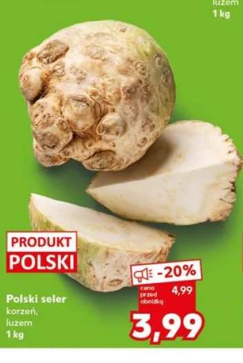 Polski seler korzeń luzem