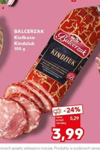 Kiełbasa Kindziuk Balcerzak