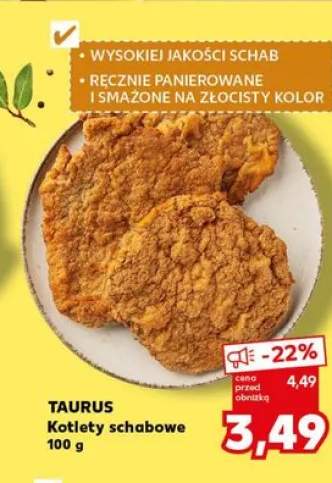 Kotlety schabowe TAURUS