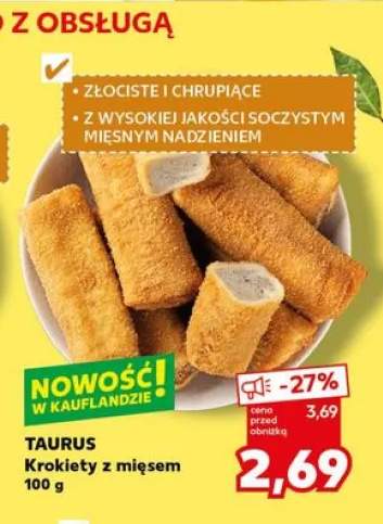 Krokiety z mięsem TAURUS