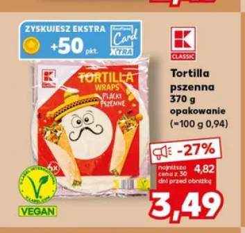 Tortilla pszenna CLASSIC