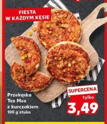 Przekąska Tex Mex z kurczakiem