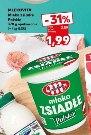 Mleko zsiadłe Polskie Mlekovita
