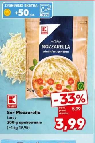 Ser Mozzarella tarty K-Classic