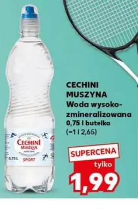 Woda wysokozmineralizowana Cechini Muszyna