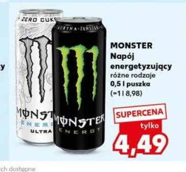 Napój energetyzujący Monster Ultra