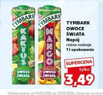 Napój Tymbark Owoce Świata Mango