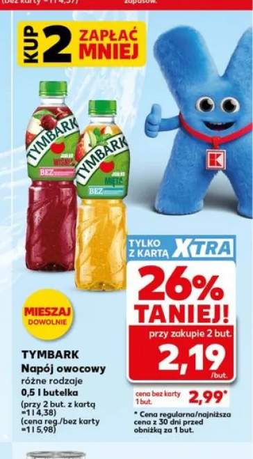 Napój owocowy Tymbark