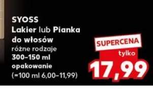 Pianka do włosów Syoss