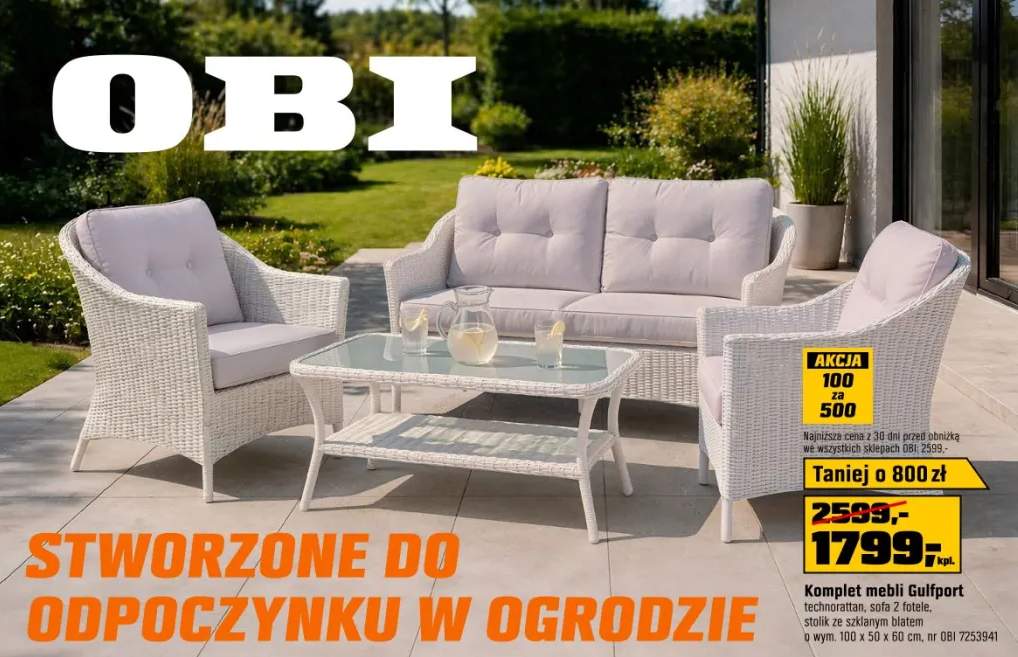 meble ogrodowe