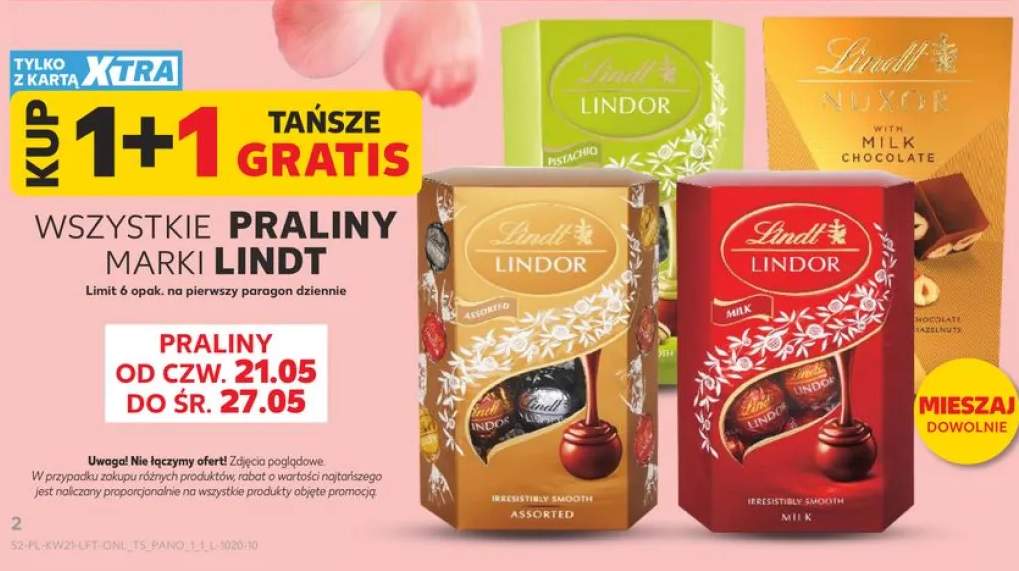 Praliny Lindt