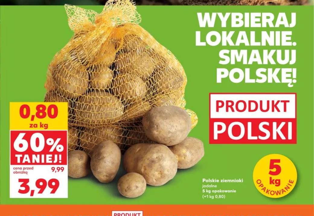Polskie ziemniaki jadalne