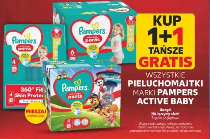 Pieluchomajtki Pampers Active Baby