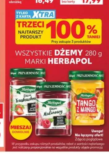 Dżem Truskawkowy Herbapol 280g