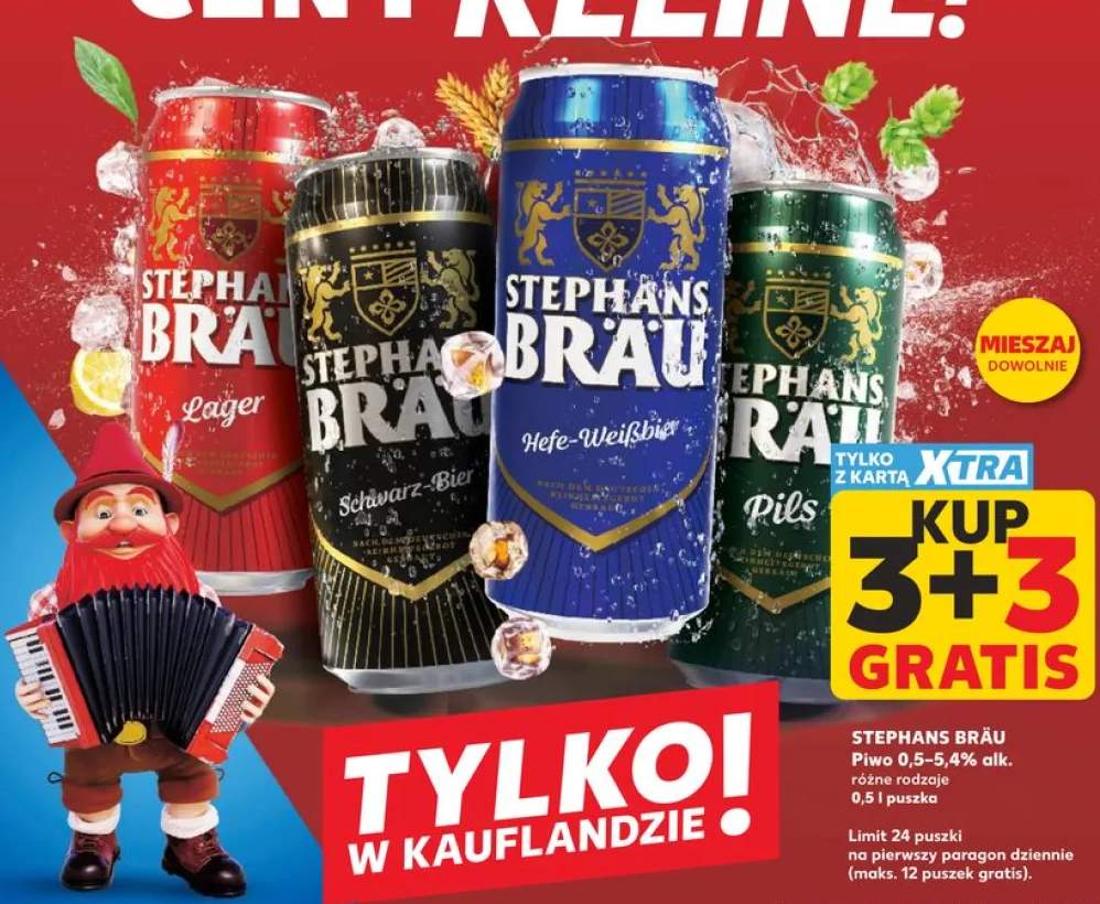 Piwo Stephans Bräu Lager