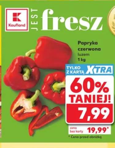 Papryka czerwona luzem
